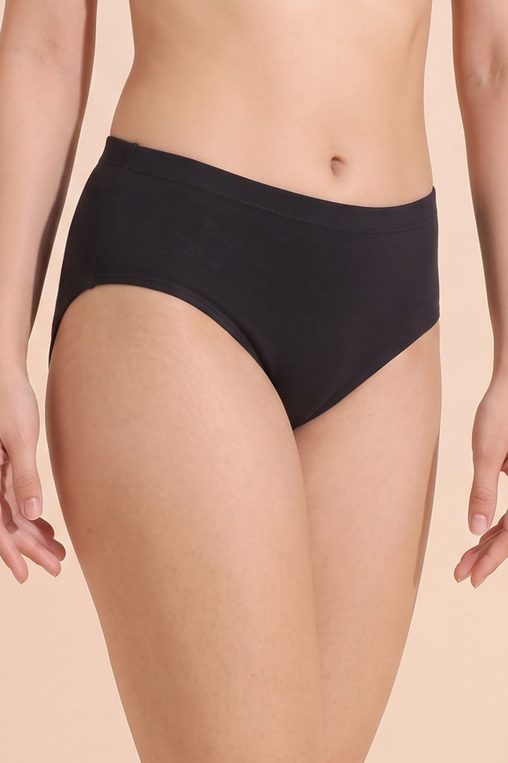 Zivame Full Coverage Medium Rise Hipster Panty (Pack of 3) - Multicolor — image 3